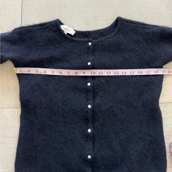 Sezane Gaspard Cardigan mohair XXS BLACK - Picture 10 of 11